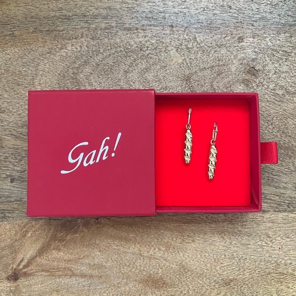 Lisa Says Gah Jewelry - Lisa Says Gah Baguette Earrings 🥖